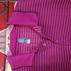 Men's big and tall 3xl PGA Tour, golf, polo shirt, pink